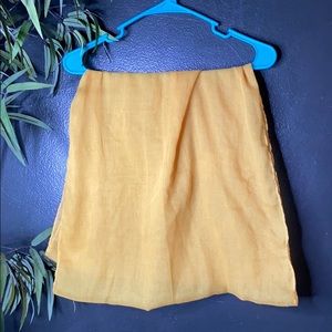 🐇 yellow light infinity scarf